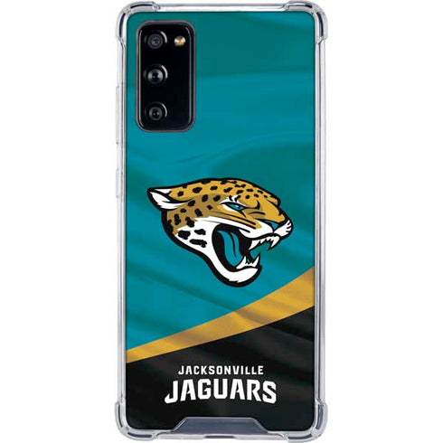 NFL Jacksonville Jaguars Galaxy S20 FE Clear Case